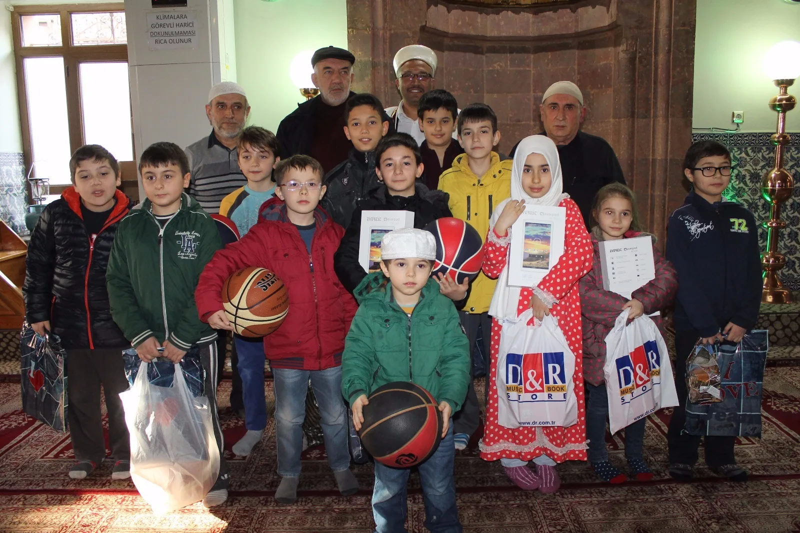 Kasım Efendi Camii'nde ödül töreni