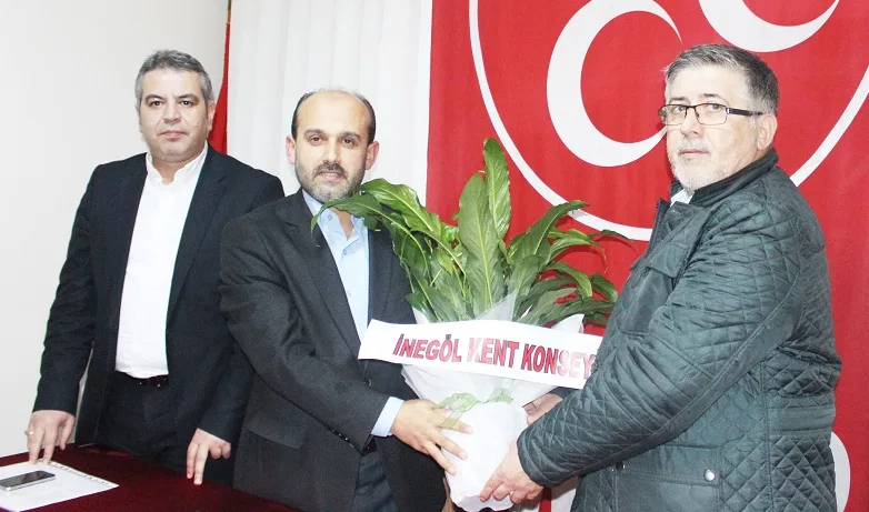Kent Konseyi'nden MHP'ye ziyaret