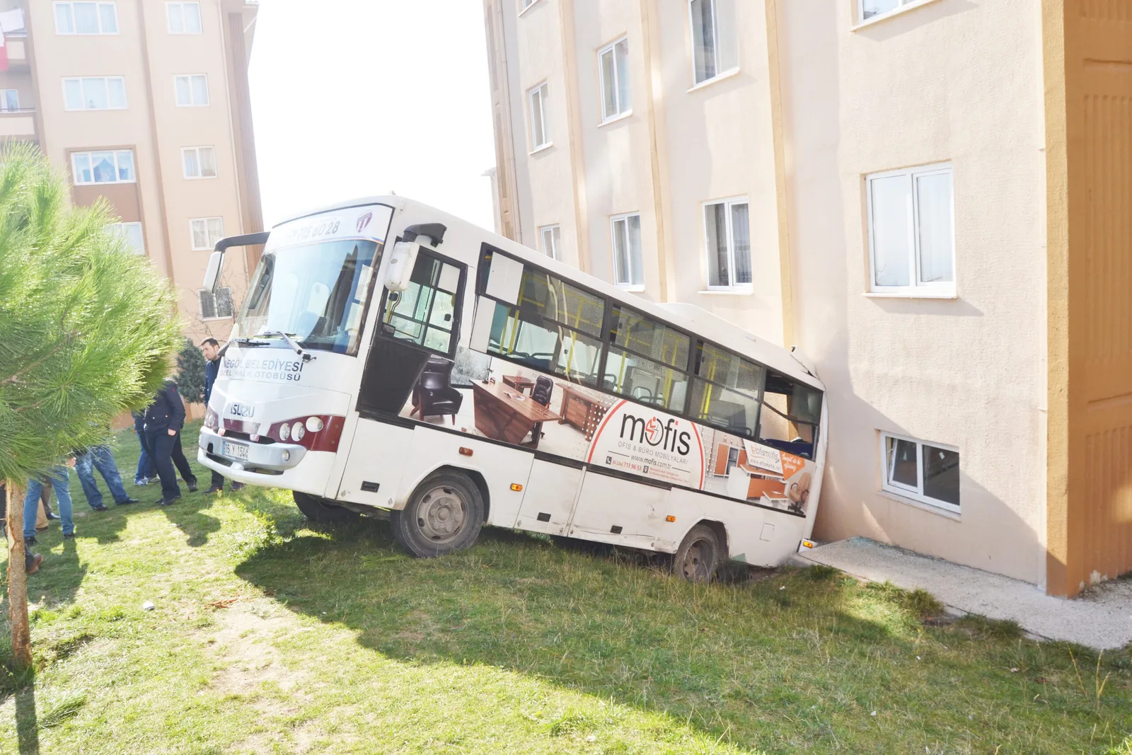 TOKİ'de korku dolu anlar
