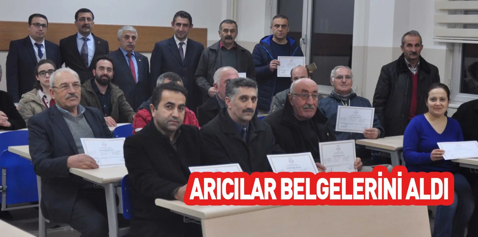 ARICILAR BELGELERİNİ ALDI