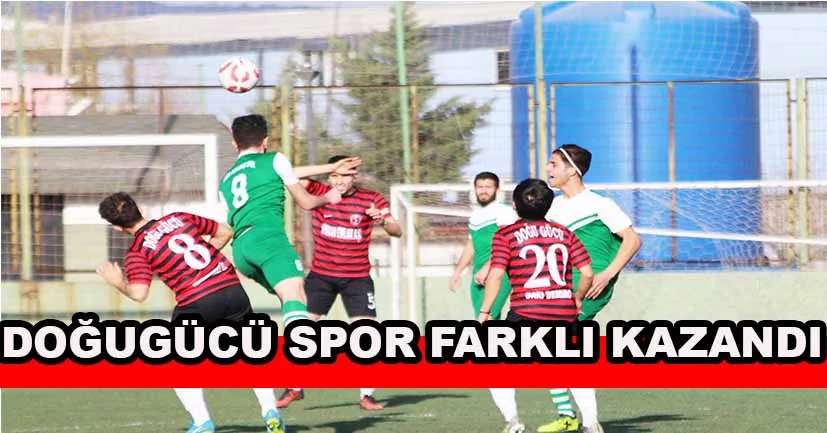 Doğugücüspor farklı kazandı
