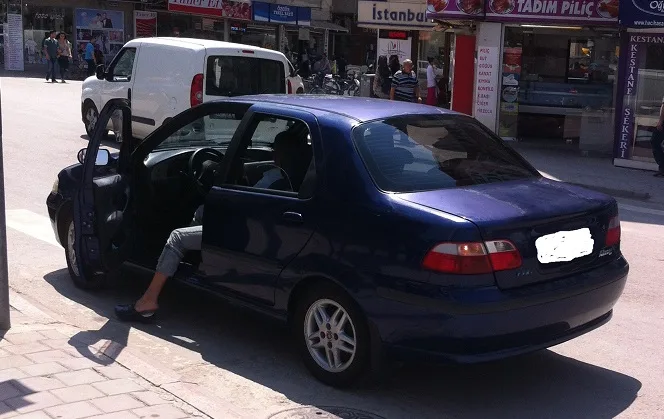 Yola çöp attı, 88 TL ceza yedi