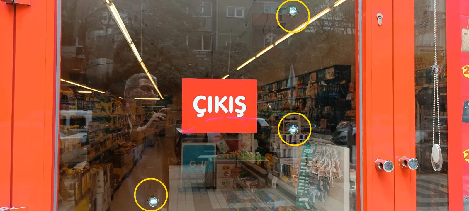 İnegöl'de işyerine silahlı saldırı