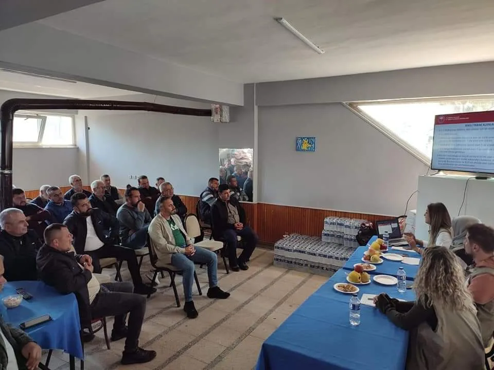 İnegöl'de tarımsal üretim ve yeni destek modeli anlatıldı