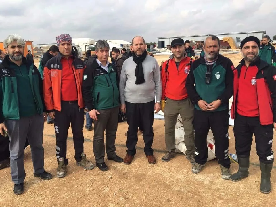 İNEGÖL İHH ARAMA KURTARMA EKİBİ SURİYE'YE GİTTİ