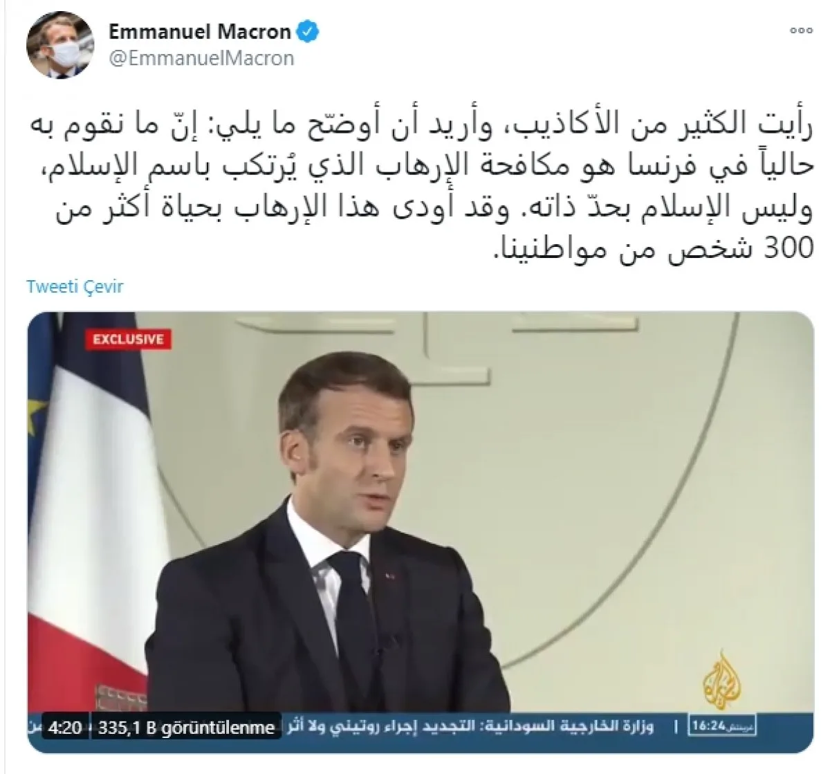Macron boykotları durdurmak için Arap basınını kullanıyor #2