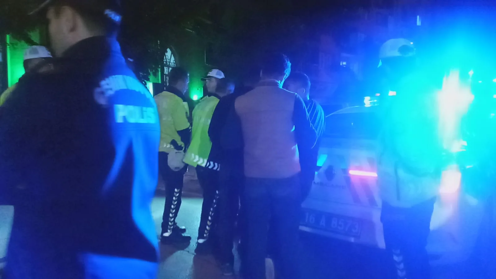 Polise mukavemet gösteren kişi gözaltına alındı