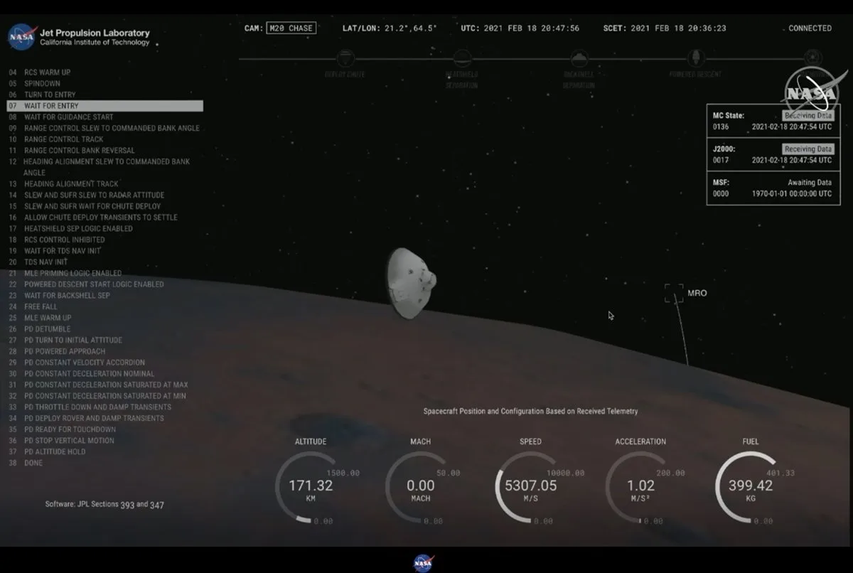 NASA kaşifi Mars a indi #2