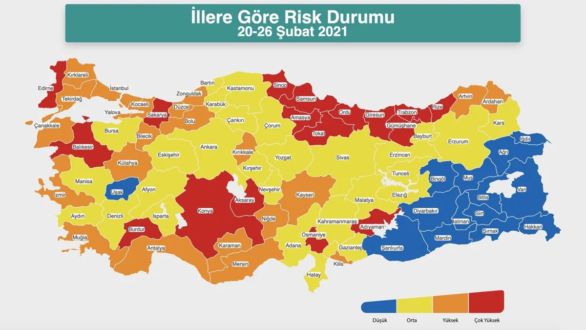 Koronavirüs risk haritası bugün açıklanacak #3