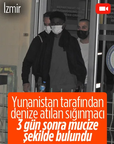İzmir'de 3 gündür kayıp olan göçmen bulundu