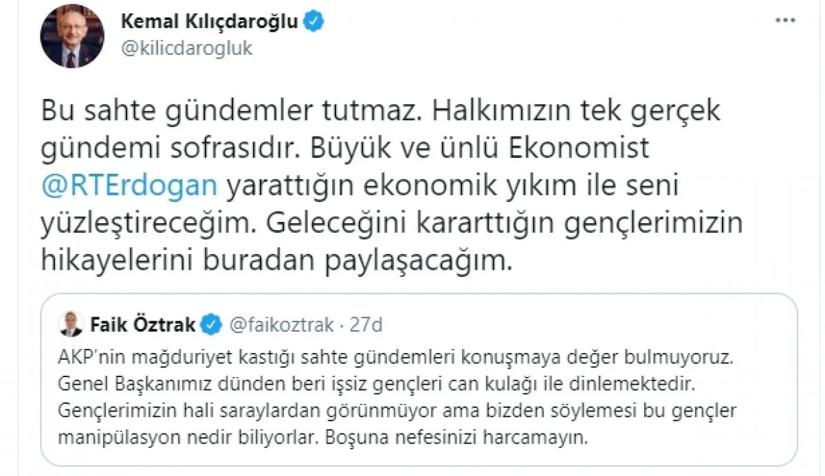 Ahmet Davutoğlu nun bildirici amiraller hakkındaki açıklamaları #1