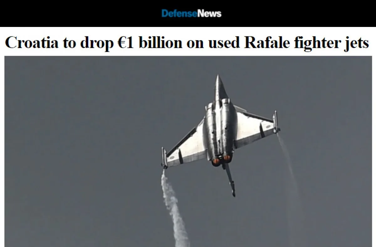 Hırvatistan, Fransa dan 12 adet ikinci el Rafale satın alacak #2