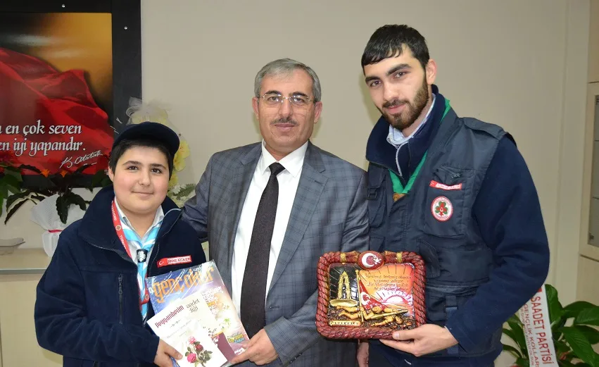 Bembeyaz Gençlik'ten Bilican'a ziyaret
