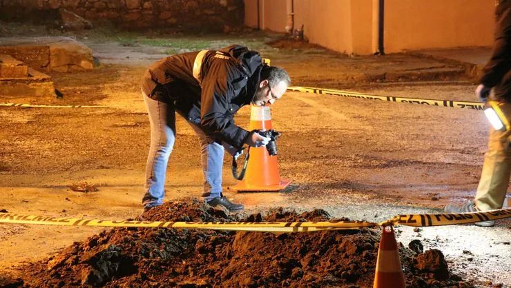 Okulun bahçesinden insan kemikleri çıktı