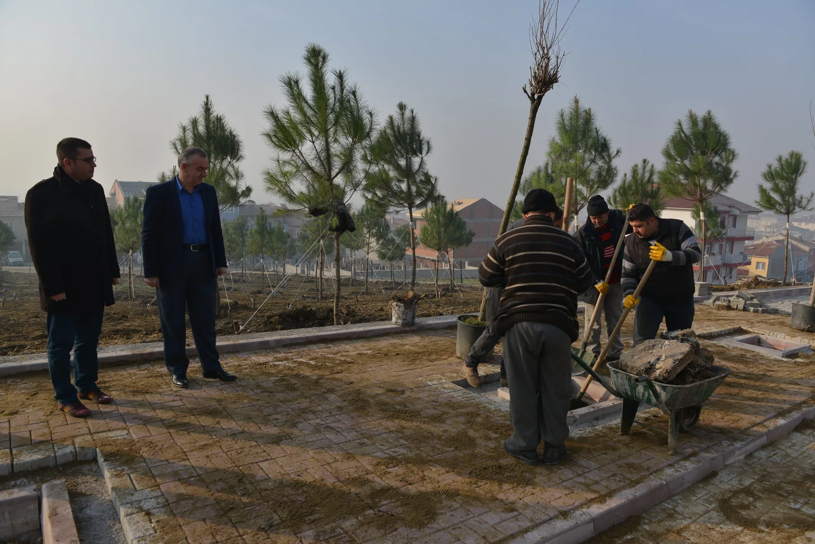 Belediye'den Alanyurt'a koruluk ve otopark