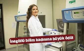 İnegöllü bilim kadınına büyük ödül