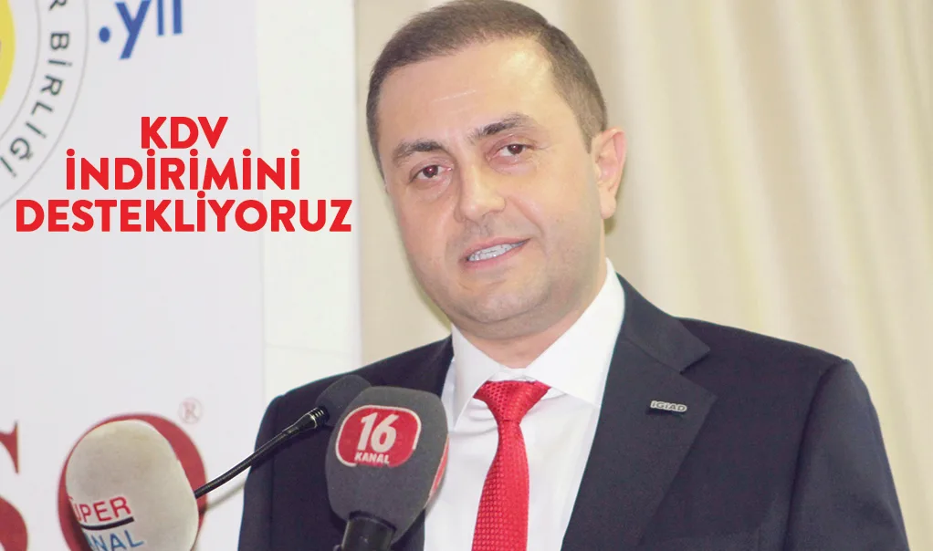 KDV indirimini destekliyoruz