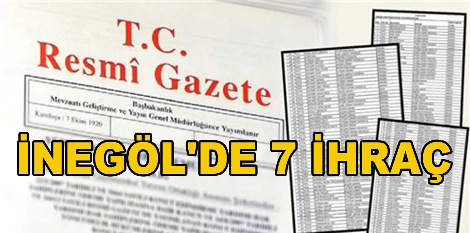 İNEGÖL'DE 7 İHRAÇ