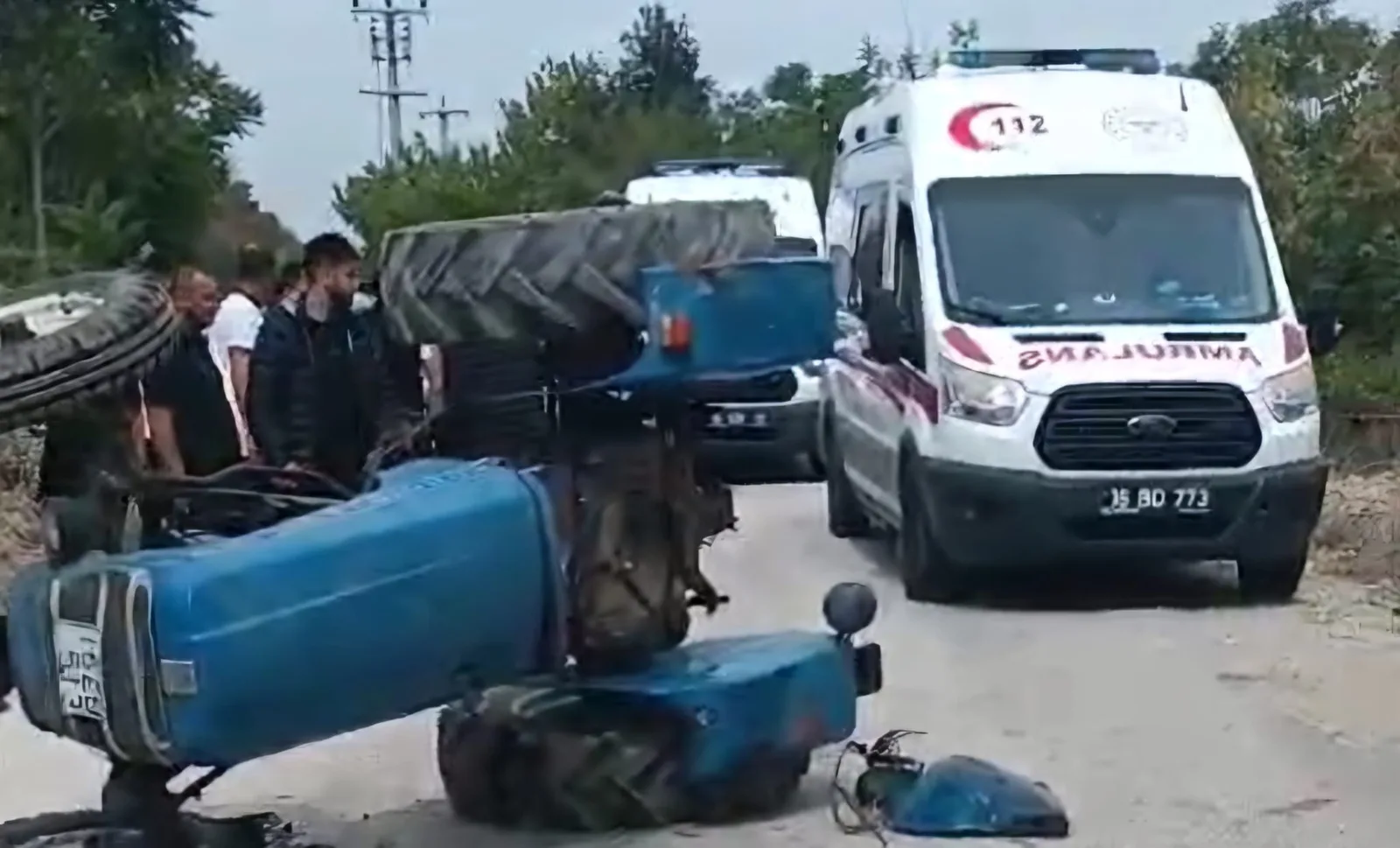 Traktörün altında kalan kadın yaşamını yitirdi