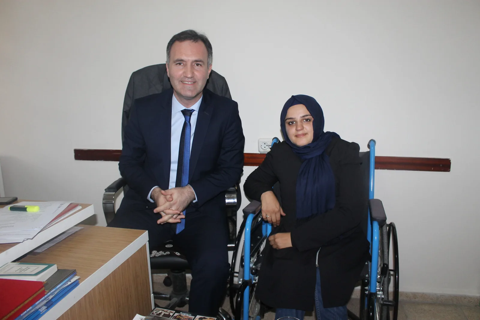 Alper Taban’a özel ziyaretçi