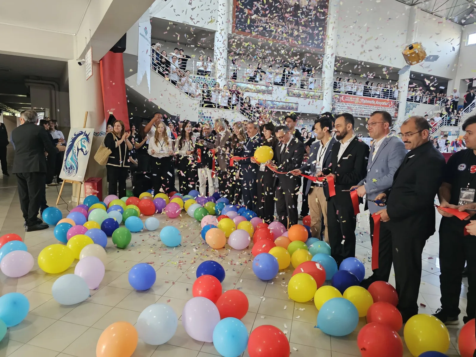 Öğrencilerin projeleri izlenime açıldı