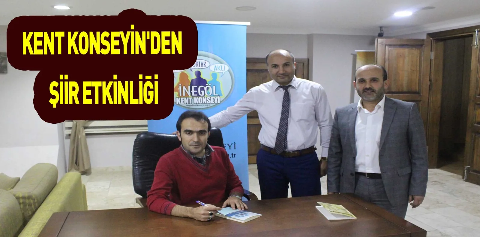 KENT KONSEYİN'DEN ŞİİR ETKİNLİĞİ