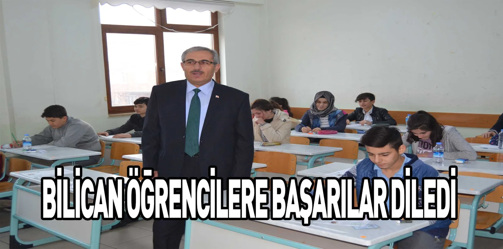 BİLİCAN ÖĞRENCİLERE BAŞARILAR DİLEDİ