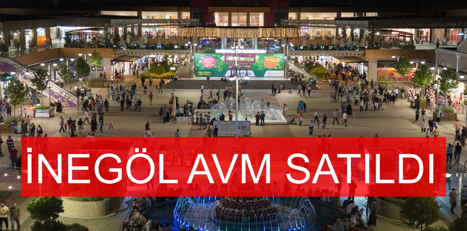 İNEGÖL AVM SATILDI