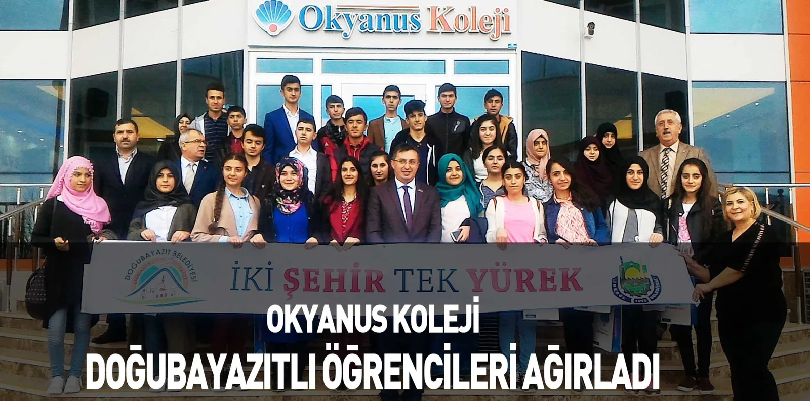 OKYANUS KOLEJİ DOĞUBAYAZITLI ÖĞRENCİLERİ AĞIRLADI