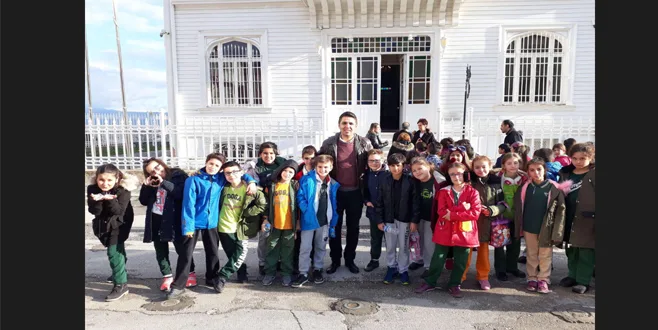 Doğalı öğrenciler Mütareke Evi’ni gezdi
