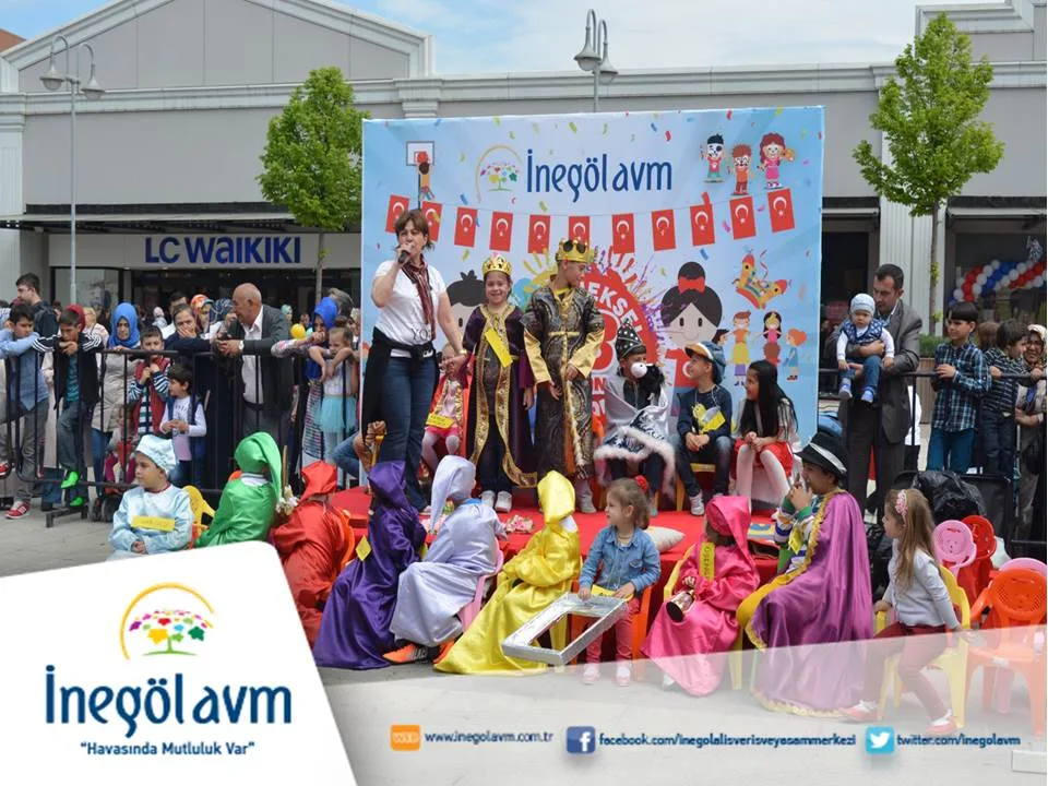 AVM’de 23 Nisan Coşkusu