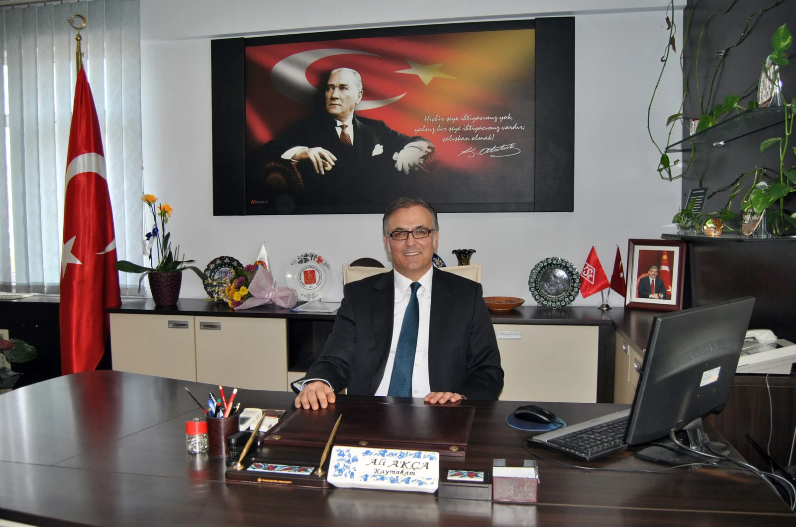 KAYMAKAM ALİ AKÇA AÇIKLADI; İNEGÖL'DE KADINA ŞİDDET ÇOK NADİR