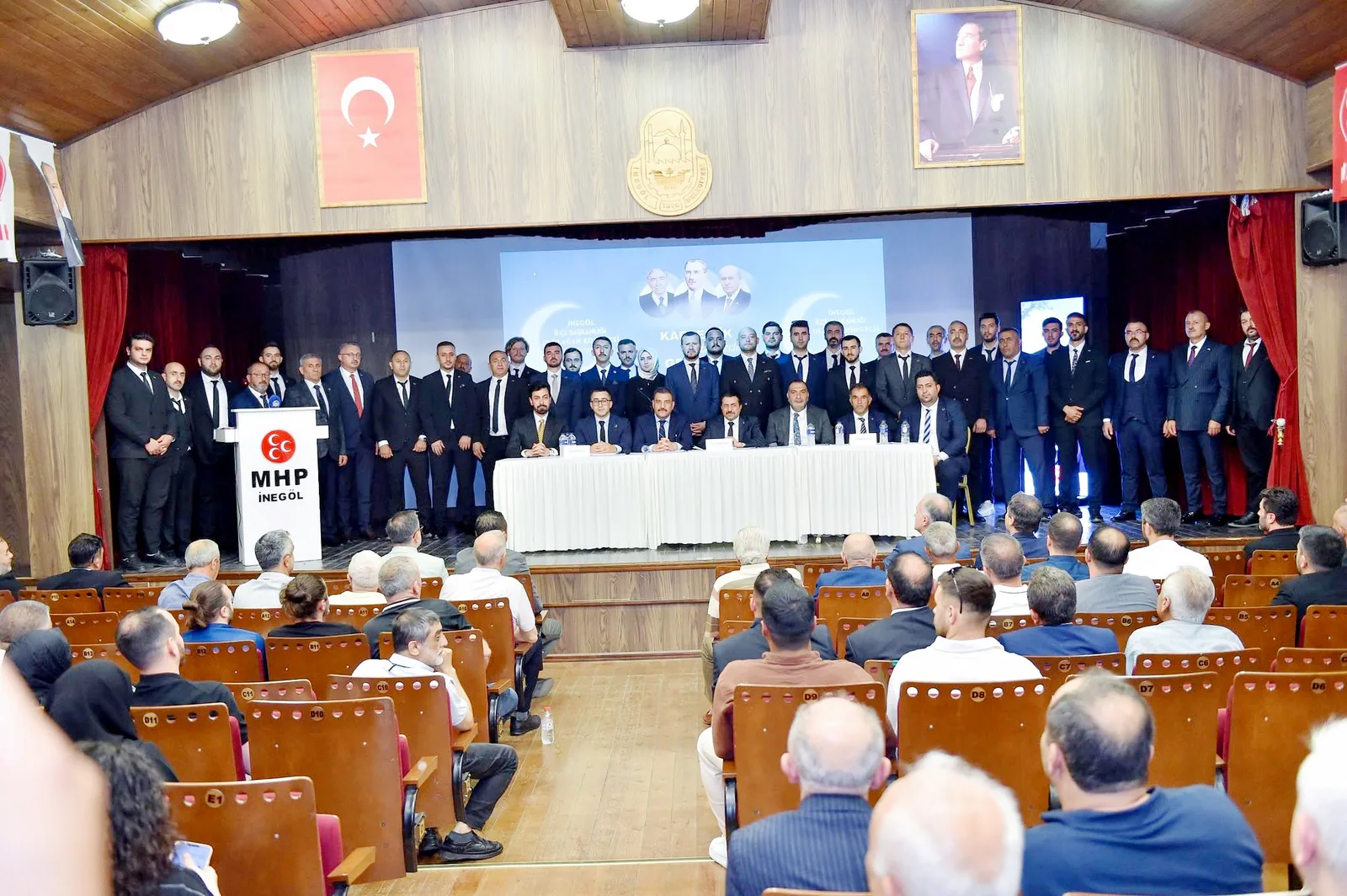 MHP sahada ve hazır kıta