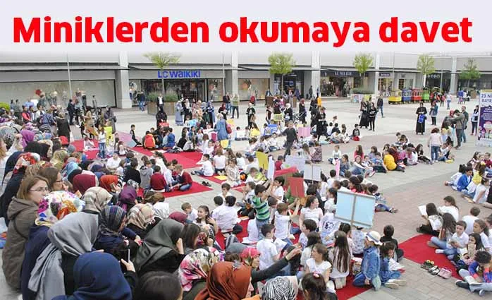 Miniklerden okumaya davet