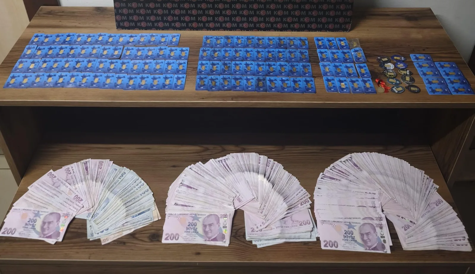 Sahte altın dolandırıcıları İnegöl’de yakalandı