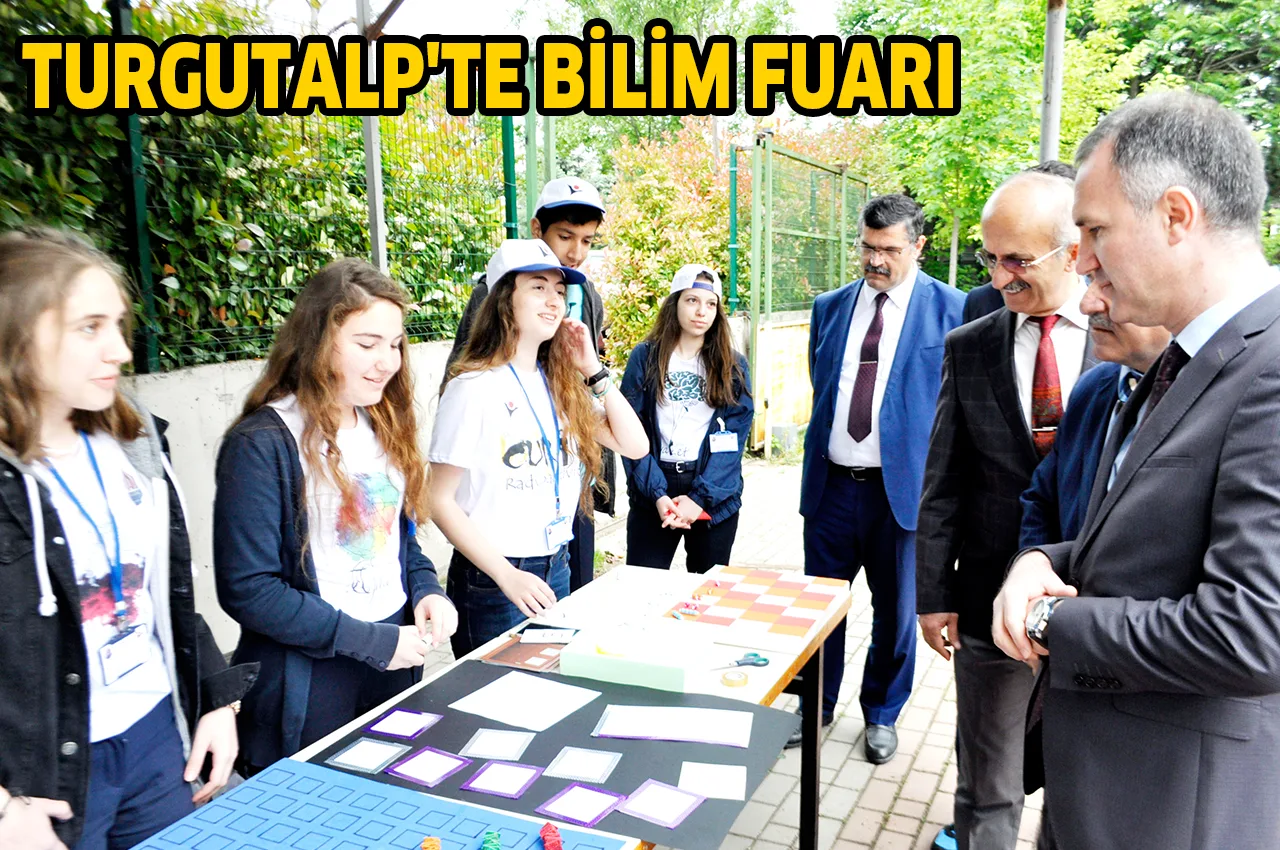 TURGUTALP'TE BİLİM FUARI