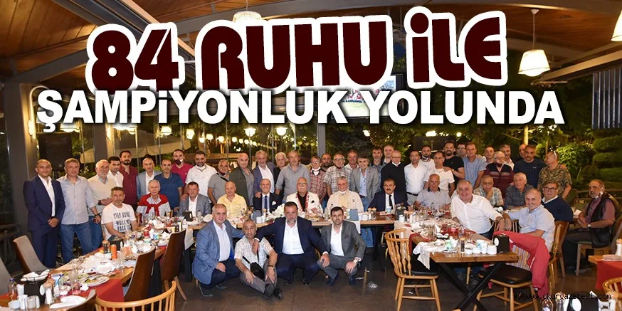 84 RUHU İLE ŞAMPİYONLUK YOLUNDA