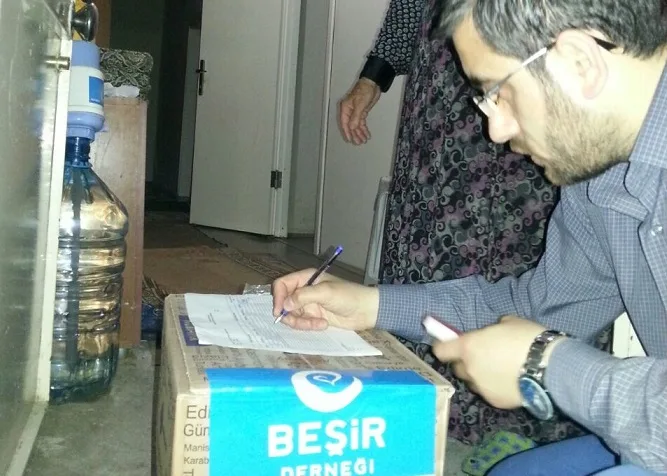 Beşir Derneği’nden 200 aileye yardım
