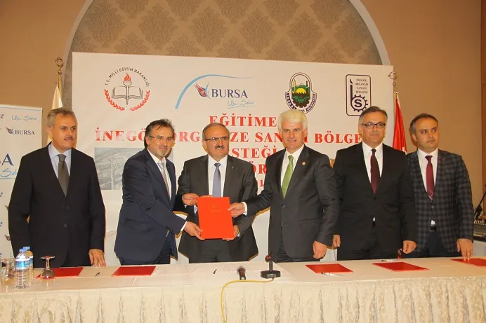 OSB ORTAOKULUNUN PROTOKOLÜ İMZALANDI