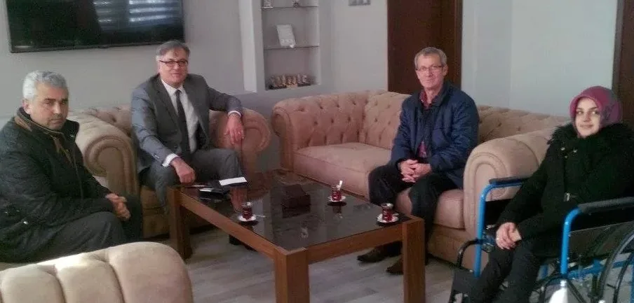 ZİHENDER'den Kaymakam Akça'ya ziyaret