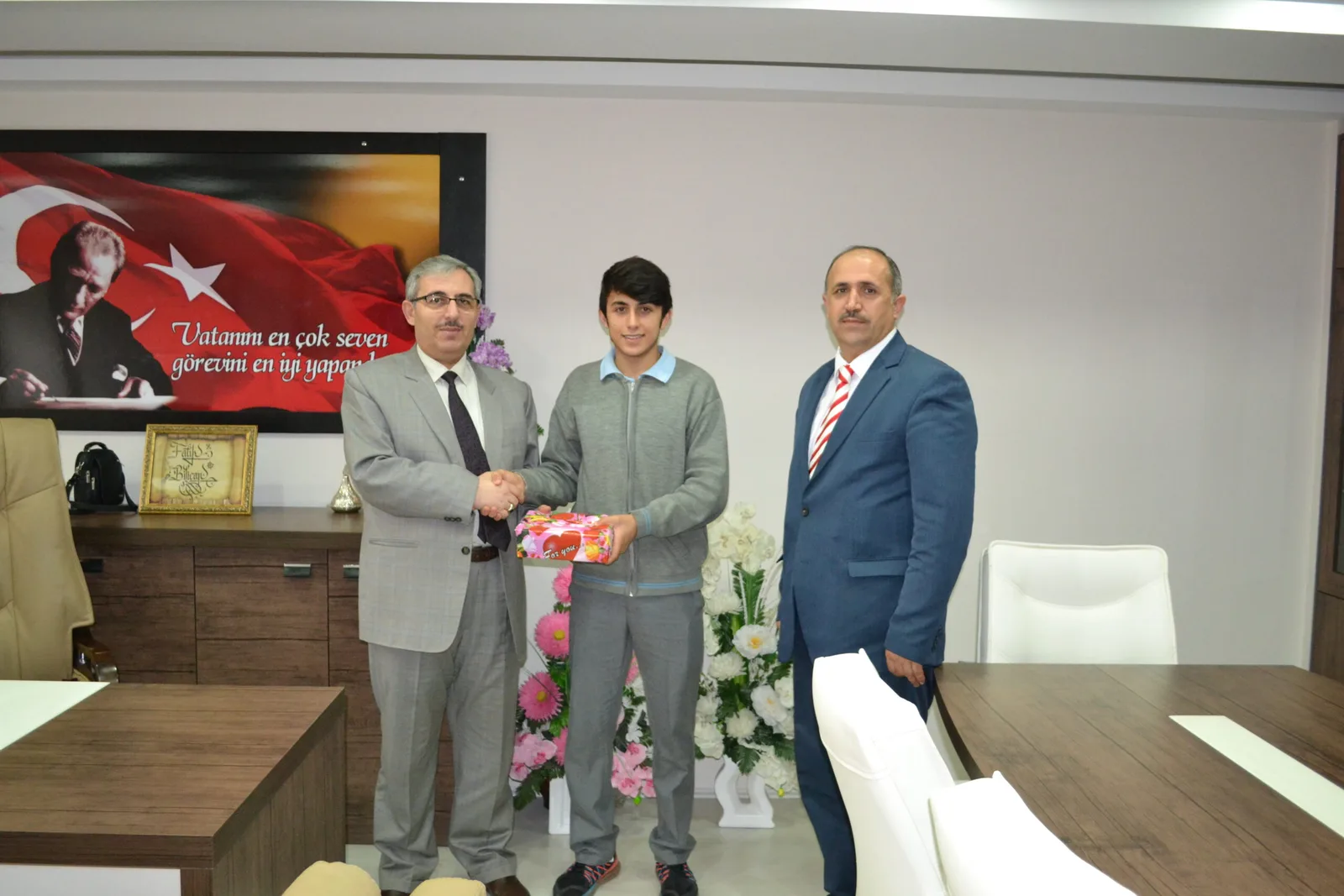 Bilican şampiyonları ödüllendirdi