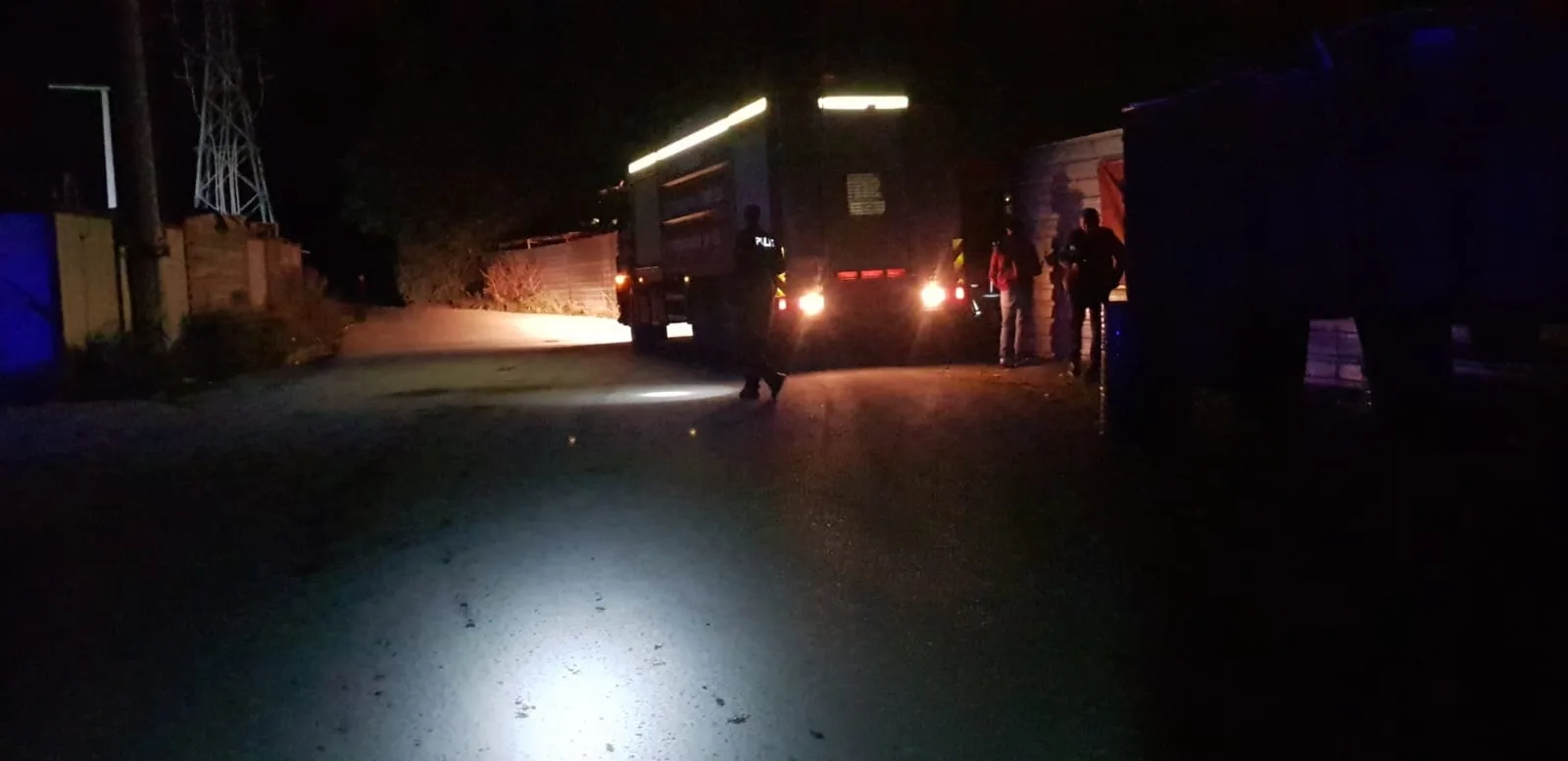 Hurdacıda çıkan yangın söndürüldü