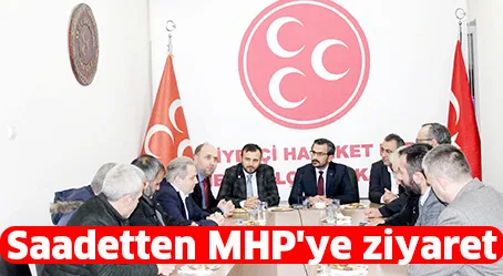 Saadetten MHP'ye ziyaret