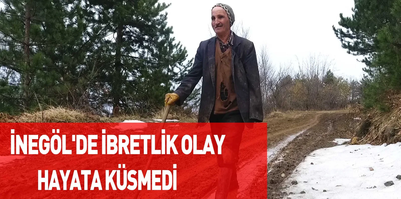 İNEGÖL'DE İBRETLİK OLAY HAYATA KÜSMEDİ