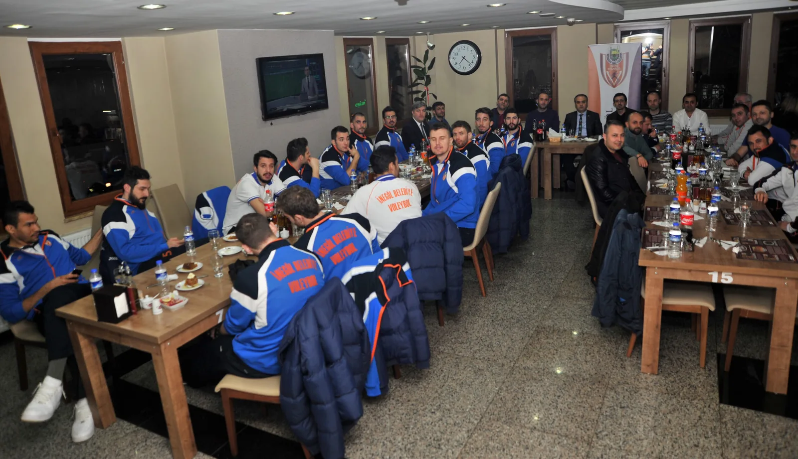 Belediyespor'a moral yemeği