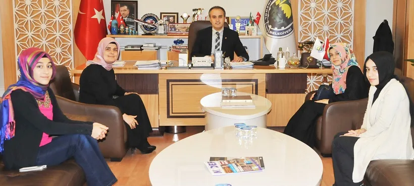 İlim Yayma Kız Yurdun'dan Aktaş'a ziyaret