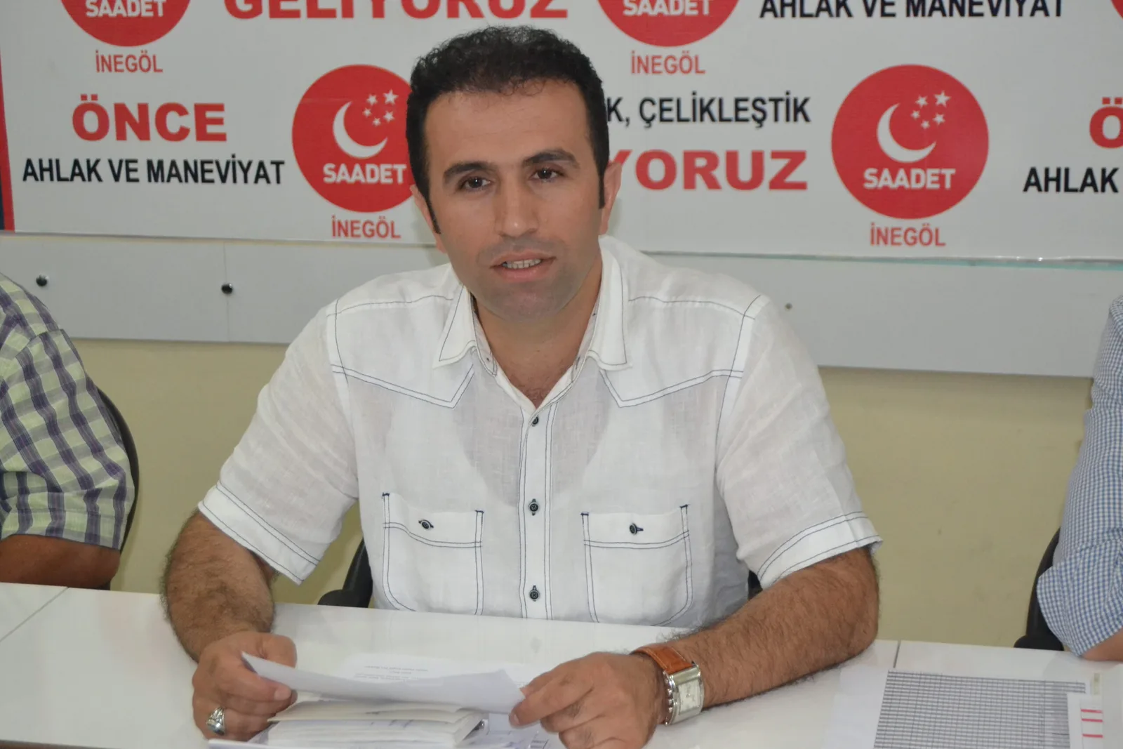 İnegöllü 3 isim saadet'in listesinde