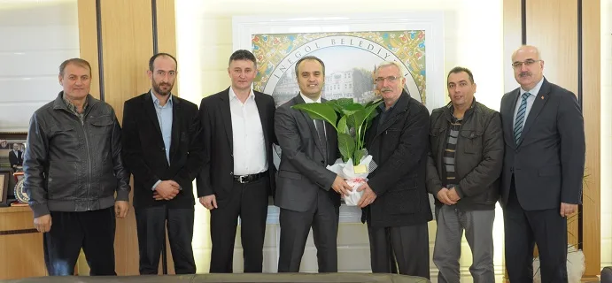 Çerkezlerin yeni yönetimi Aktaş'ı ziyaret etti