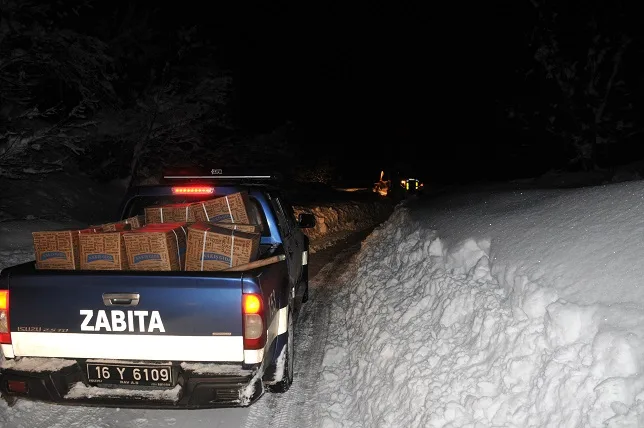 Hamitabat'a erzak yardımı