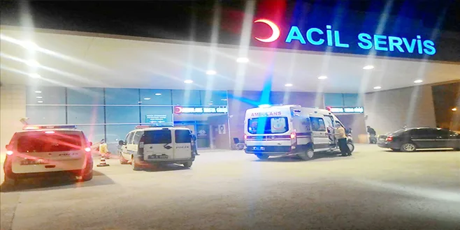 HAMZABEY'DE BIÇAKLI KAVGA